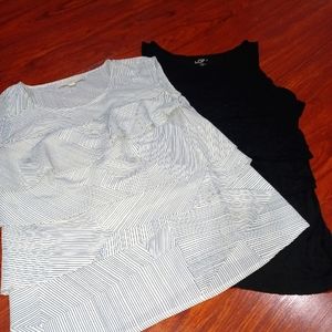 5 For 25 sleeveless LOFT shirts